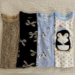 Toddler snug fit Long sleeve 4 piece Set